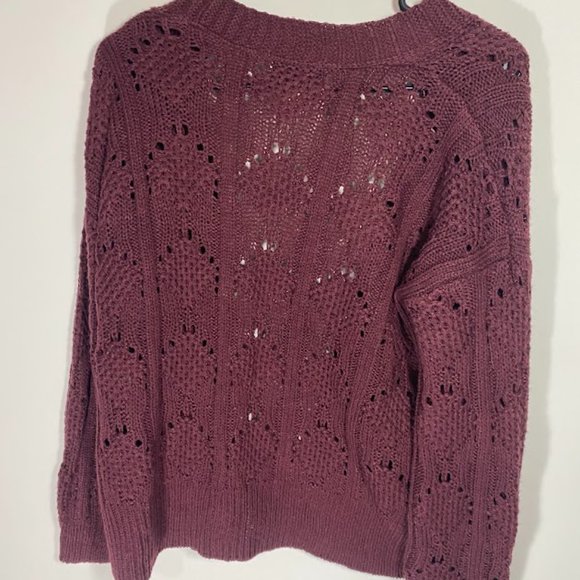 Pink Rose Knit Cardigan - Picture 3 of 3